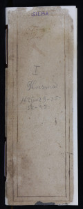 Matična knjiga krizmanih 1626. – 1643.