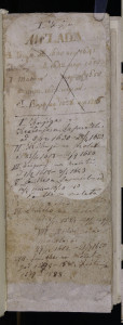 Matična knjiga krštenih Zapuntel 1630. – 1650.